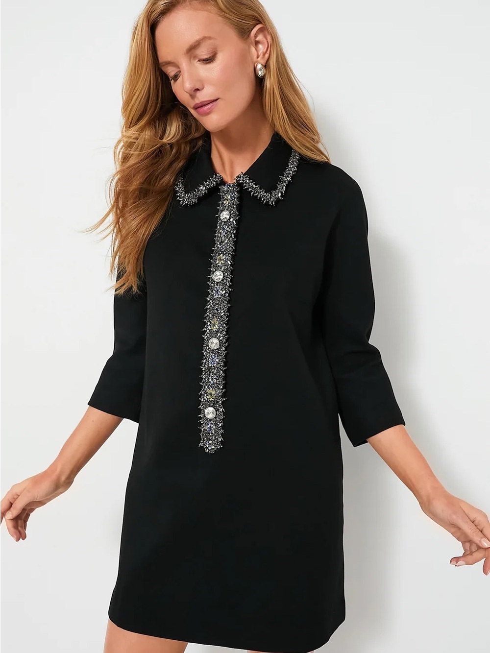 Tuckernuck Midnight Embellished Nicola Dress